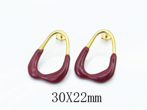 Stainless Steel Jewelry Wholesale - Stainless Steel Earrings - HY70E1581MZ