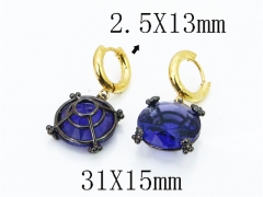 Stainless Steel Jewelry Wholesale - Stainless Steel Earrings - HY90E0431HOR