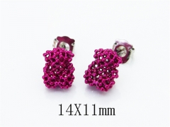 Stainless Steel Jewelry Wholesale - Stainless Steel Earrings - HY90E0457IEE