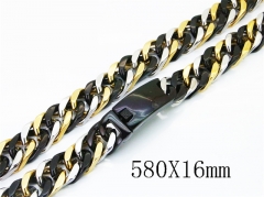 Stainless Steel Jewelry Wholesale - Stainless Steel Chains - HY28N0168MBB