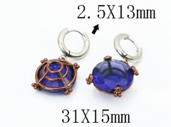 Stainless Steel Jewelry Wholesale - Stainless Steel Earrings - HY90E0420HNW