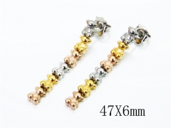 Stainless Steel Jewelry Wholesale - Stainless Steel Earrings - HY90E0400HPT