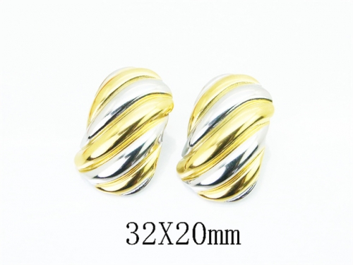Stainless Steel Jewelry Wholesale - Stainless Steel Earrings - HY30E2787HAA