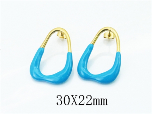 Stainless Steel Jewelry Wholesale - Stainless Steel Earrings - HY70E1582MA