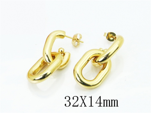 Stainless Steel Jewelry Wholesale - Stainless Steel Earrings - HY80E2159LL