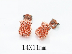 Stainless Steel Jewelry Wholesale - Stainless Steel Earrings - HY90E0451IGG