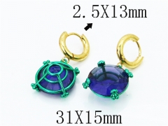 Stainless Steel Jewelry Wholesale - Stainless Steel Earrings - HY90E0437HOD
