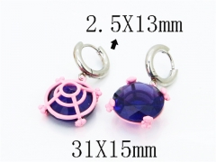 Stainless Steel Jewelry Wholesale - Stainless Steel Earrings - HY90E0422HNA