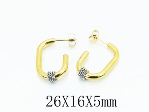Stainless Steel Jewelry Wholesale - Stainless Steel Earrings - HY30E2815PL