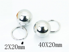 Stainless Steel Jewelry Wholesale - Stainless Steel Earrings - HY30E2794HSS