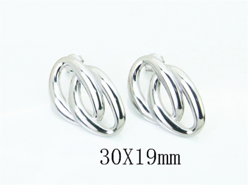 Stainless Steel Jewelry Wholesale - Stainless Steel Earrings - HY30E2780LV