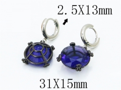 Stainless Steel Jewelry Wholesale - Stainless Steel Earrings - HY90E0417HNC
