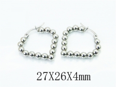 Stainless Steel Jewelry Wholesale - Stainless Steel Earrings - HY30E2809LC