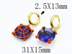 Stainless Steel Jewelry Wholesale - Stainless Steel Earrings - HY90E0435HOA