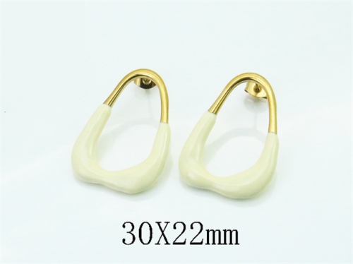Stainless Steel Jewelry Wholesale - Stainless Steel Earrings - HY70E1578MW