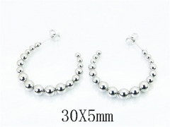 Stainless Steel Jewelry Wholesale - Stainless Steel Earrings - HY30E2813LS