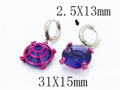Stainless Steel Jewelry Wholesale - Stainless Steel Earrings - HY90E0427HNB