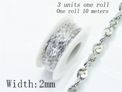 Stainless Steel Jewelry Wholesale - Stainless Steel Chains - HY70A3509ILQ