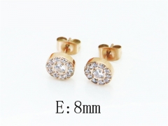 Stainless Steel Jewelry Wholesale - Stainless Steel Earrings - HY30E2774HLD