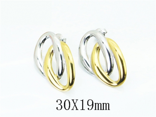 Stainless Steel Jewelry Wholesale - Stainless Steel Earrings - HY30E2782PA