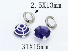 Stainless Steel Jewelry Wholesale - Stainless Steel Earrings - HY90E0416HNV