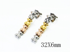 Stainless Steel Jewelry Wholesale - Stainless Steel Earrings - HY90E0407HMS