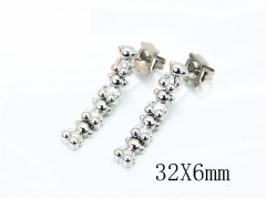 Stainless Steel Jewelry Wholesale - Stainless Steel Earrings - HY90E0402HLB