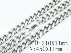 Wholesale Stainless Steel Bracelets & Necklaces Sets - HY40S0402IHD