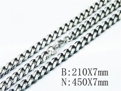 Wholesale Stainless Steel Bracelets & Necklaces Sets - HY40S0374HPE