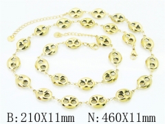 Wholesale Stainless Steel Bracelets & Necklaces Sets - HY30S0391IML