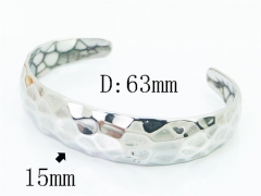 Stainless Steel Jewelry Wholesale - Stainless Steel Bangles - HY72B0110ICC
