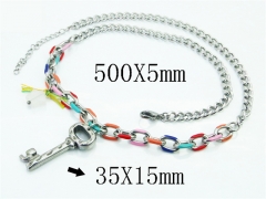Stainless Steel Jewelry Wholesale - Stainless Steel Necklaces - HY21N0250HNT