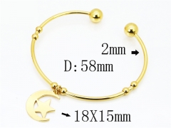 Stainless Steel Jewelry Wholesale - Stainless Steel Bangles - HY58B0693FJL
