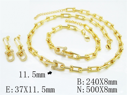 Stainless Steel Jewelry Wholesale - Stainless Steel Jewelry Sets - HY50S0813LIF