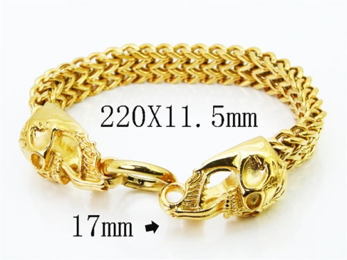 Stainless Steel Jewelry Wholesale - Stainless Steel Bracelets - HY28B0325JMG