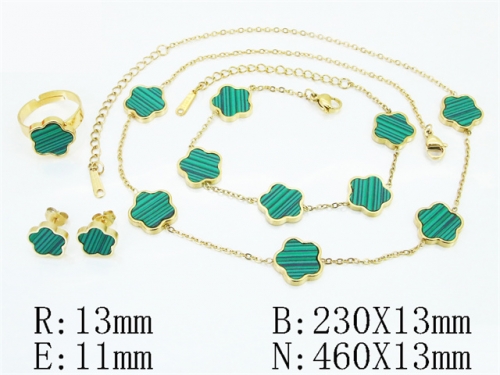 Stainless Steel Jewelry Wholesale - Stainless Steel Jewelry Sets - HY50S0878HLT