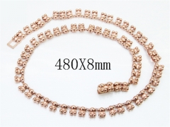 Stainless Steel Jewelry Wholesale - Stainless Steel Necklaces - HY90N0301LLB