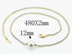 Stainless Steel Jewelry Wholesale - Stainless Steel Necklaces - HY59N0160HHS