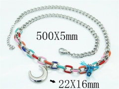 Stainless Steel Jewelry Wholesale - Stainless Steel Necklaces - HY21N0256HNF
