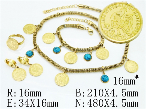 Stainless Steel Jewelry Wholesale - Stainless Steel Jewelry Sets - HY50S0859IOF