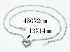 Stainless Steel Jewelry Wholesale - Stainless Steel Necklaces - HY59N0163HXX