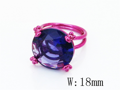 Stainless Steel Jewelry Wholesale - Stainless Steel Rings - HY90R0121HOR