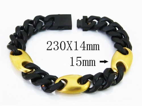 Stainless Steel Jewelry Wholesale - Stainless Steel Bracelets - HY28B0281JAA