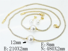 Stainless Steel Jewelry Wholesale - Stainless Steel Jewelry Sets - HY59S2667IIL