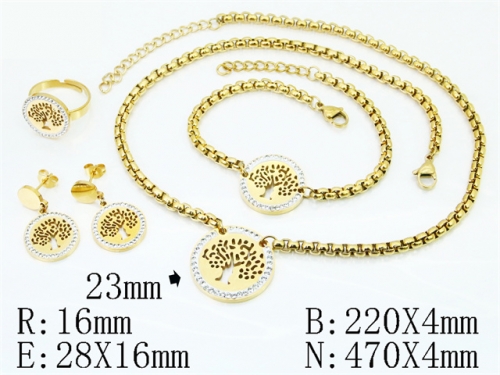 Stainless Steel Jewelry Wholesale - Stainless Steel Jewelry Sets - HY50S0842IOW