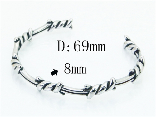 Stainless Steel Jewelry Wholesale - Stainless Steel Bangles - HY72B0100IIA