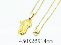 Stainless Steel Jewelry Wholesale - Stainless Steel Necklaces - HY74N0326ML
