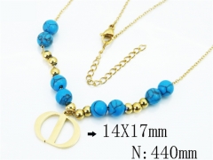 Stainless Steel Jewelry Wholesale - Stainless Steel Necklaces - HY30N0449NY