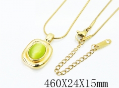 Stainless Steel Jewelry Wholesale - Stainless Steel Necklaces - HY30N0437AML