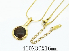 Stainless Steel Jewelry Wholesale - Stainless Steel Necklaces - HY30N0438ML